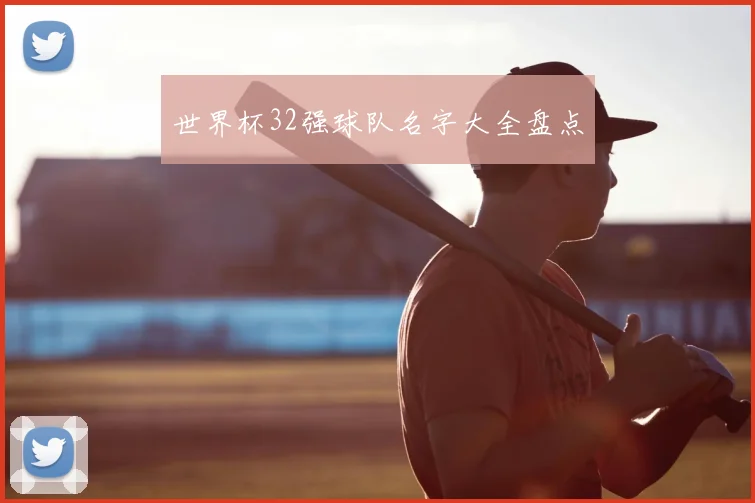 世界杯32强球队名字大全盘点