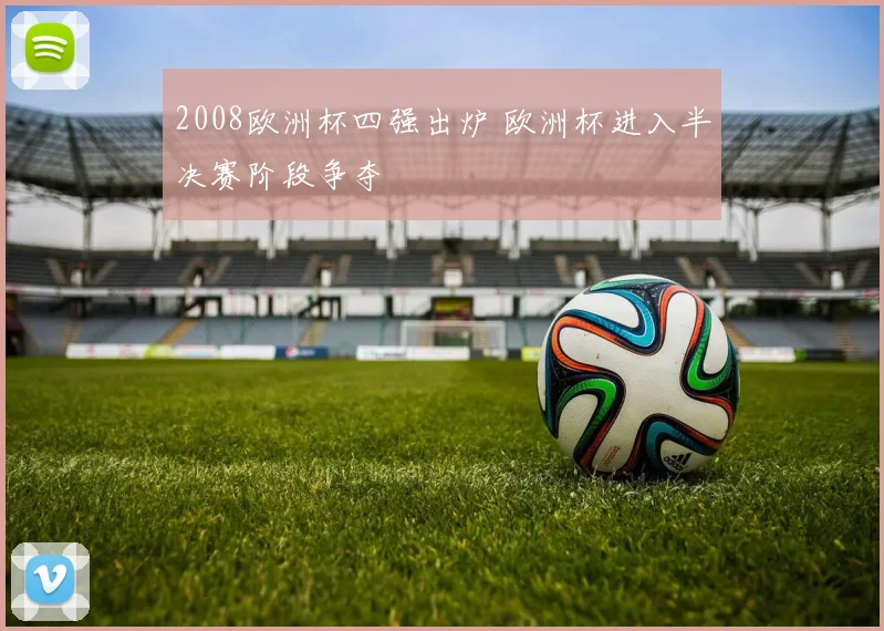 2008欧洲杯四强出炉 欧洲杯进入半决赛阶段争夺